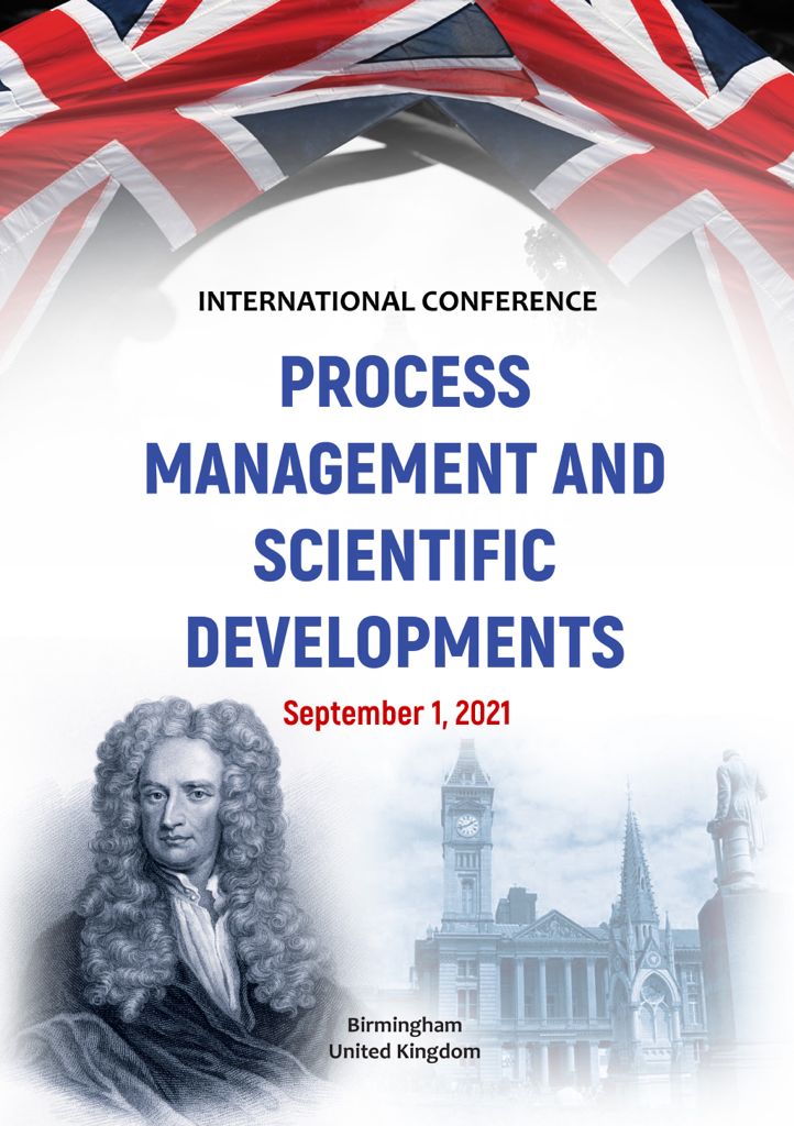                         Process management and scientific developments. September 1, 2021. Birmingham. United Kingdom
            